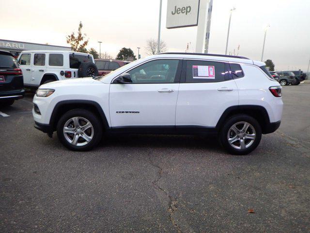 used 2024 Jeep Compass car, priced at $19,498