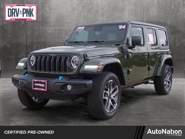 used 2024 Jeep Wrangler 4xe car, priced at $41,790