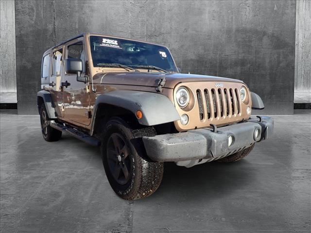 used 2015 Jeep Wrangler Unlimited car, priced at $17,790