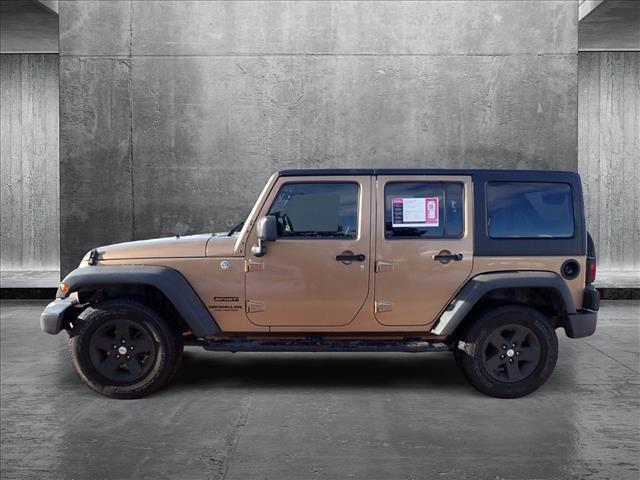 used 2015 Jeep Wrangler Unlimited car, priced at $17,790