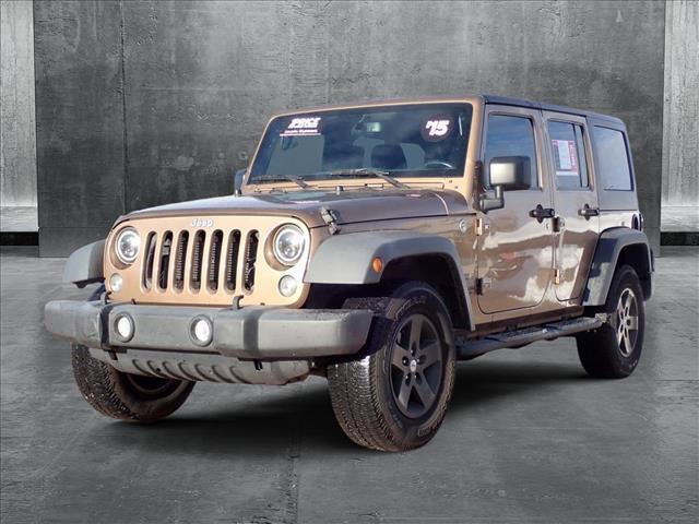 used 2015 Jeep Wrangler Unlimited car, priced at $17,790