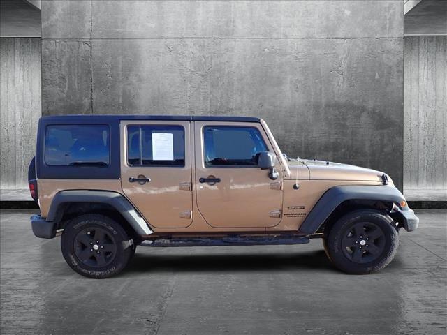 used 2015 Jeep Wrangler Unlimited car, priced at $17,790