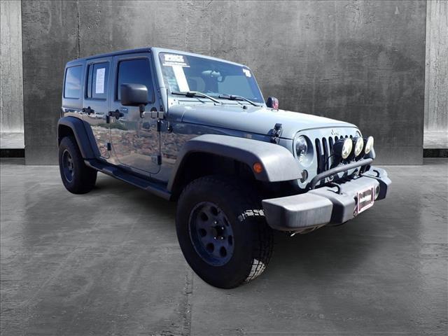 used 2015 Jeep Wrangler Unlimited car, priced at $20,750