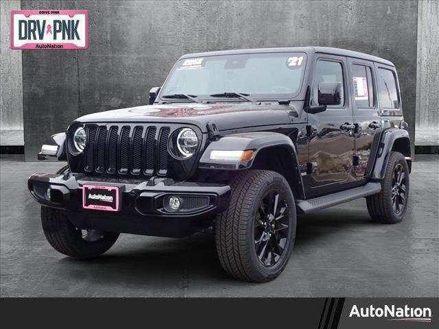 used 2021 Jeep Wrangler Unlimited car, priced at $38,490