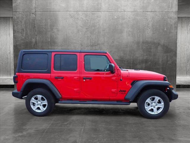 used 2021 Jeep Wrangler Unlimited car, priced at $29,933