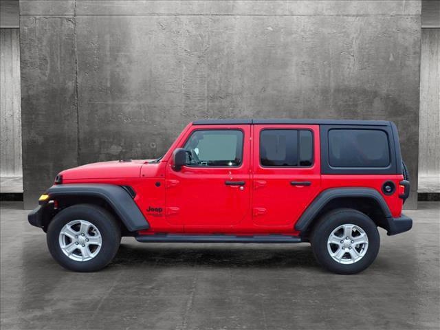 used 2021 Jeep Wrangler Unlimited car, priced at $29,933