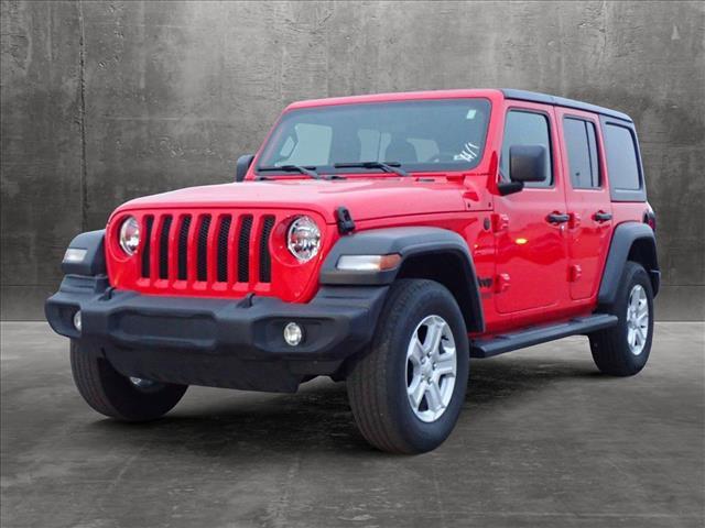 used 2021 Jeep Wrangler Unlimited car, priced at $29,933