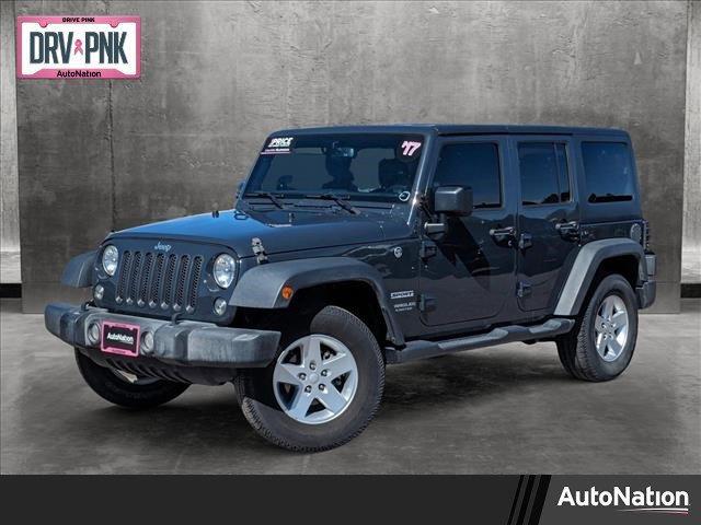 used 2017 Jeep Wrangler Unlimited car, priced at $23,812