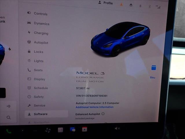 used 2019 Tesla Model 3 car, priced at $24,299