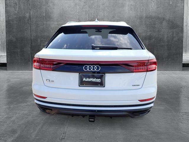 used 2020 Audi Q8 car, priced at $41,000