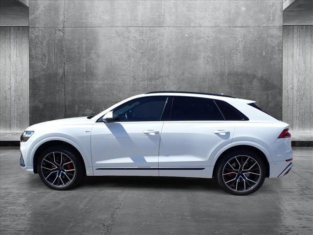 used 2020 Audi Q8 car, priced at $42,691
