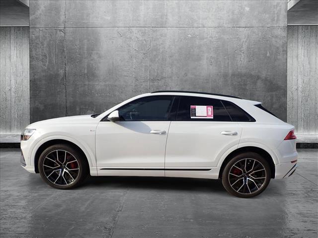 used 2020 Audi Q8 car, priced at $41,000