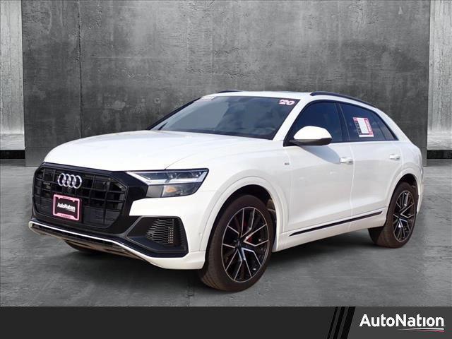 used 2020 Audi Q8 car, priced at $41,000