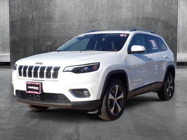 used 2021 Jeep Cherokee car, priced at $24,580