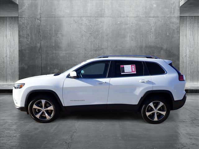 used 2021 Jeep Cherokee car, priced at $24,580