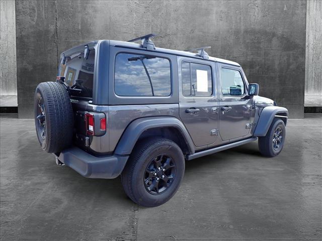used 2020 Jeep Wrangler Unlimited car, priced at $29,500