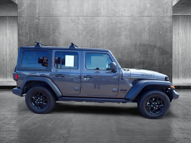used 2020 Jeep Wrangler Unlimited car, priced at $29,500
