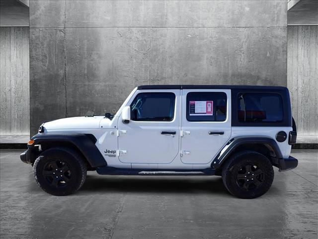 used 2018 Jeep Wrangler Unlimited car, priced at $22,998