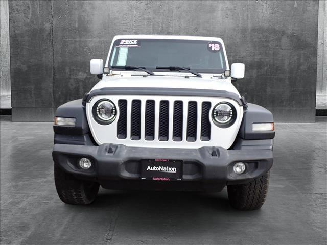 used 2018 Jeep Wrangler Unlimited car, priced at $21,000