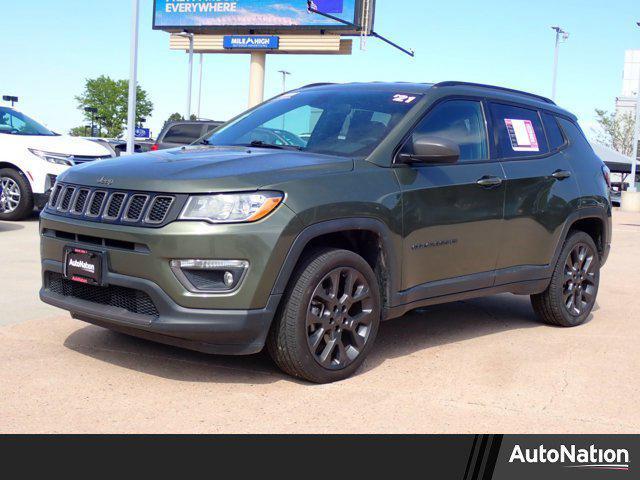 used 2021 Jeep Compass car, priced at $18,500