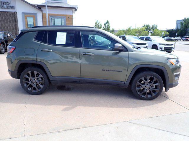 used 2021 Jeep Compass car, priced at $18,500