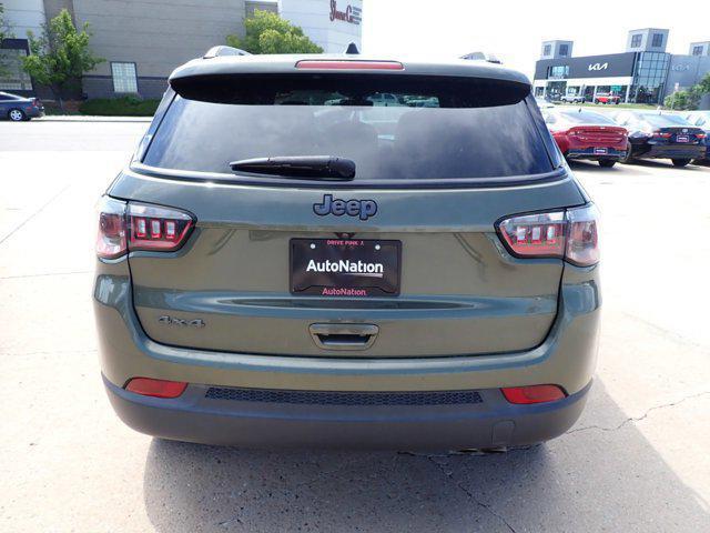 used 2021 Jeep Compass car, priced at $18,500