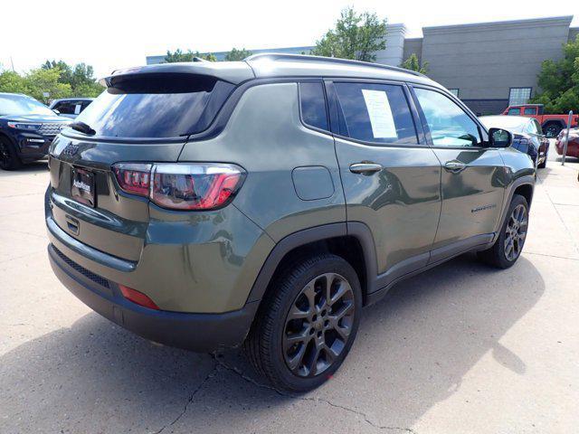 used 2021 Jeep Compass car, priced at $18,500