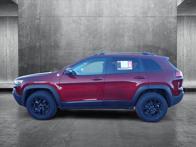 used 2021 Jeep Cherokee car, priced at $22,899