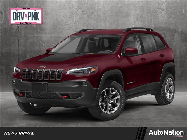 used 2021 Jeep Cherokee car, priced at $23,099