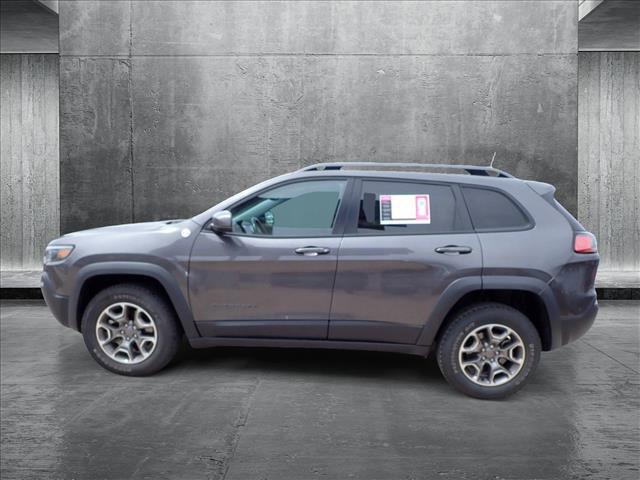 used 2021 Jeep Cherokee car, priced at $22,390