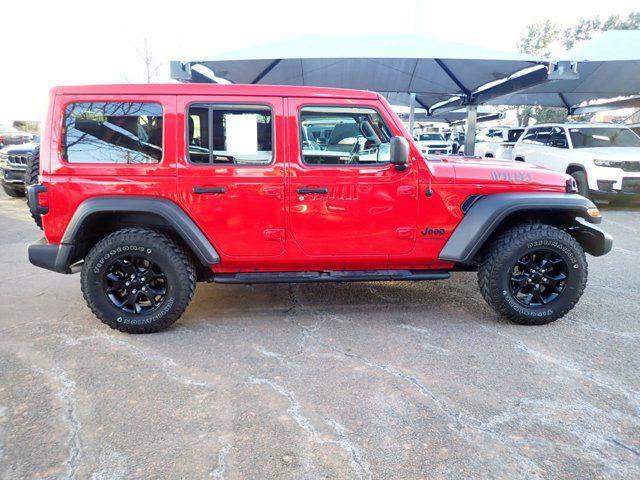 used 2021 Jeep Wrangler car, priced at $33,000