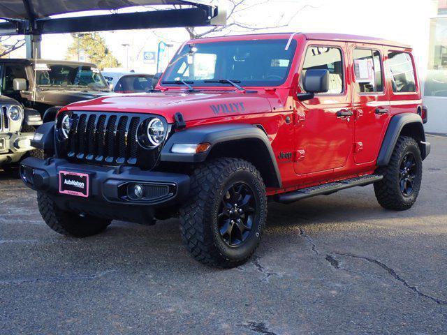 used 2021 Jeep Wrangler car, priced at $33,000