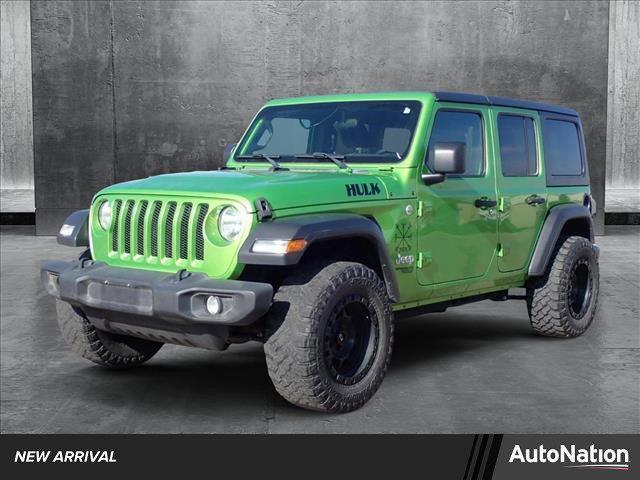 used 2019 Jeep Wrangler Unlimited car, priced at $23,299