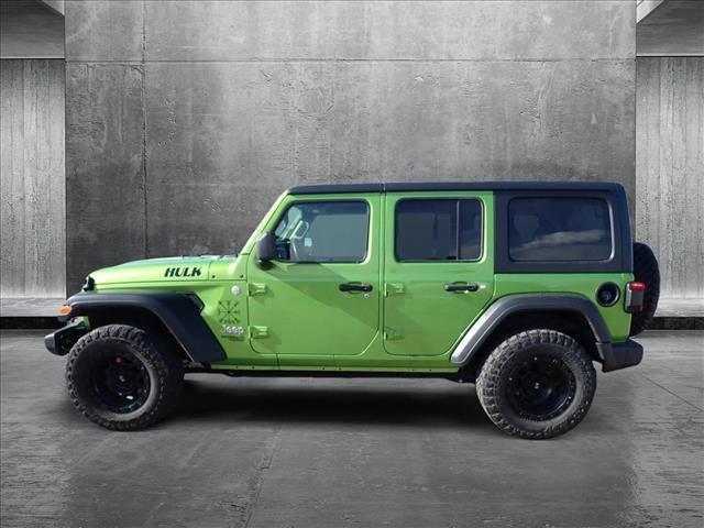 used 2019 Jeep Wrangler Unlimited car, priced at $23,299