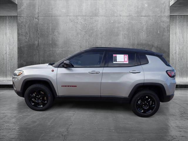 used 2023 Jeep Compass car, priced at $26,500