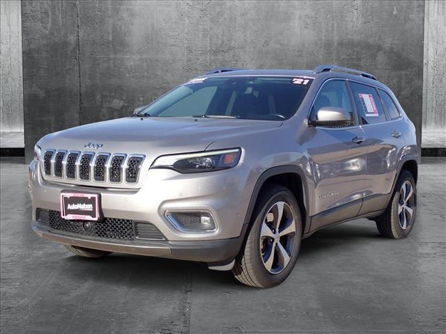 used 2021 Jeep Cherokee car, priced at $21,230