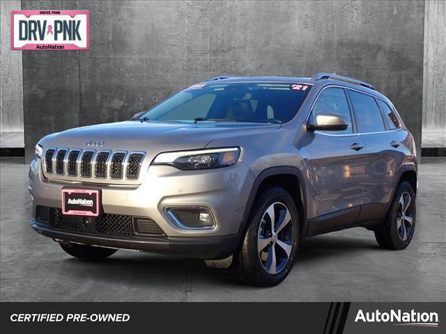 used 2021 Jeep Cherokee car, priced at $22,498