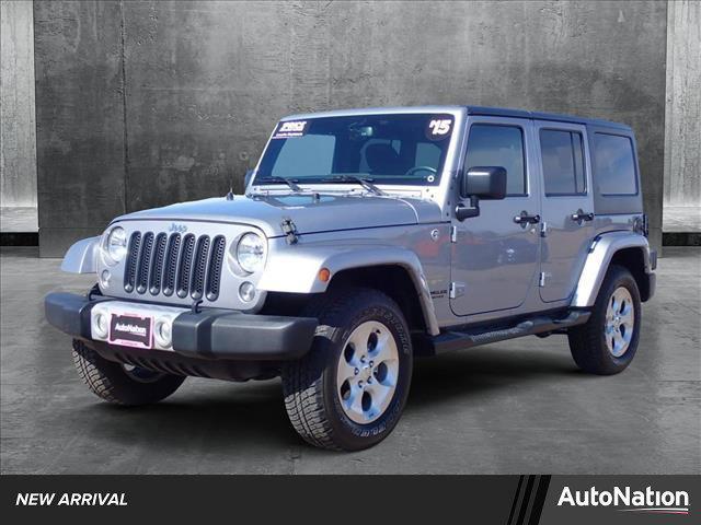 used 2015 Jeep Wrangler Unlimited car, priced at $25,999