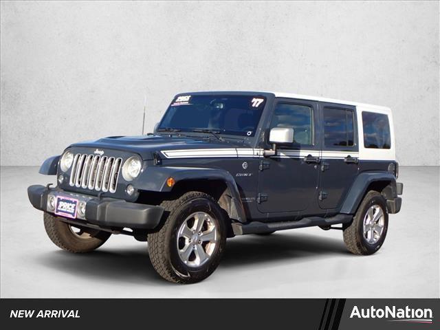 used 2017 Jeep Wrangler Unlimited car, priced at $18,299