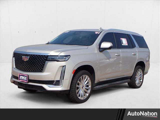 used 2021 Cadillac Escalade car, priced at $58,000