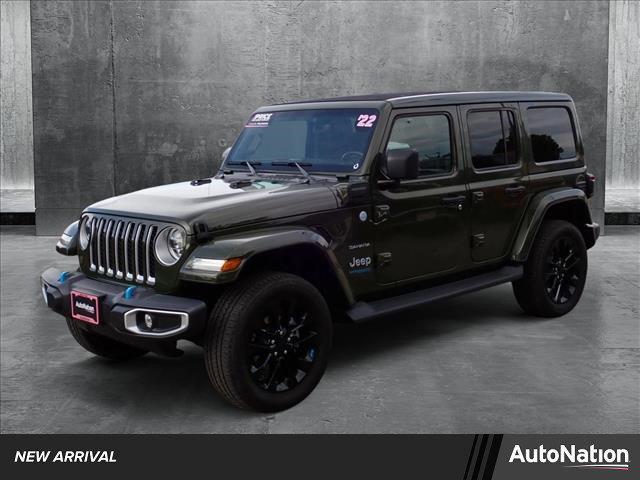 used 2022 Jeep Wrangler Unlimited 4xe car, priced at $35,799