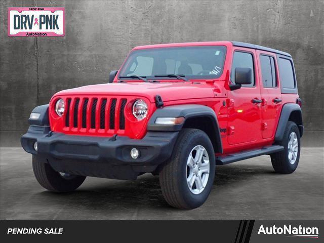 used 2021 Jeep Wrangler Unlimited car, priced at $31,290