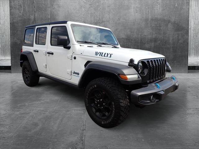 used 2023 Jeep Wrangler 4xe car, priced at $31,799