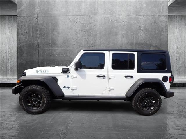 used 2023 Jeep Wrangler 4xe car, priced at $31,799