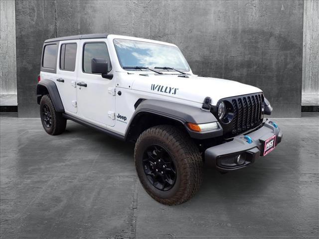 used 2023 Jeep Wrangler 4xe car, priced at $29,299