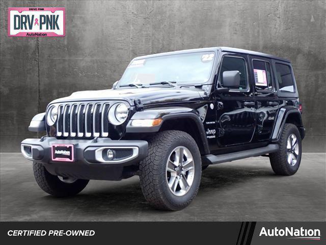 used 2022 Jeep Wrangler Unlimited car, priced at $35,000