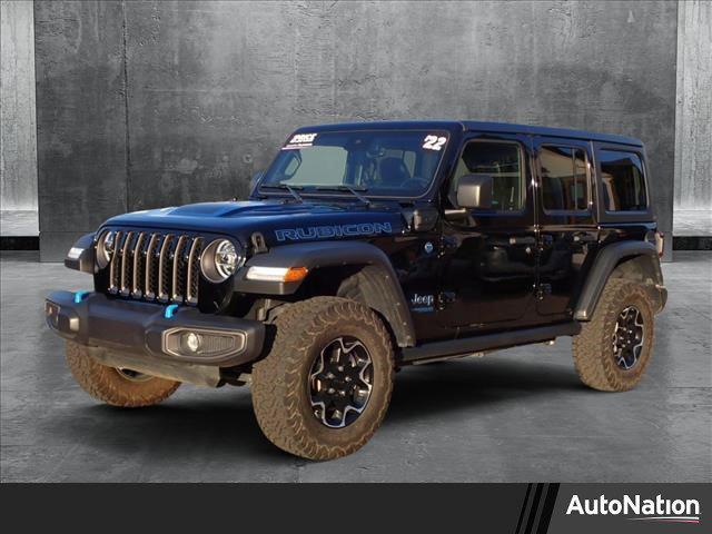 used 2022 Jeep Wrangler Unlimited 4xe car, priced at $36,250