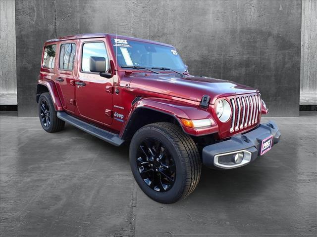 used 2021 Jeep Wrangler Unlimited 4xe car, priced at $31,000