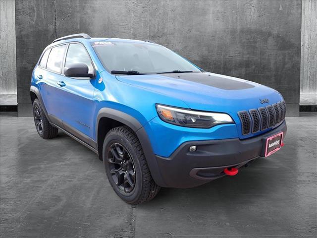 used 2021 Jeep Cherokee car, priced at $21,998