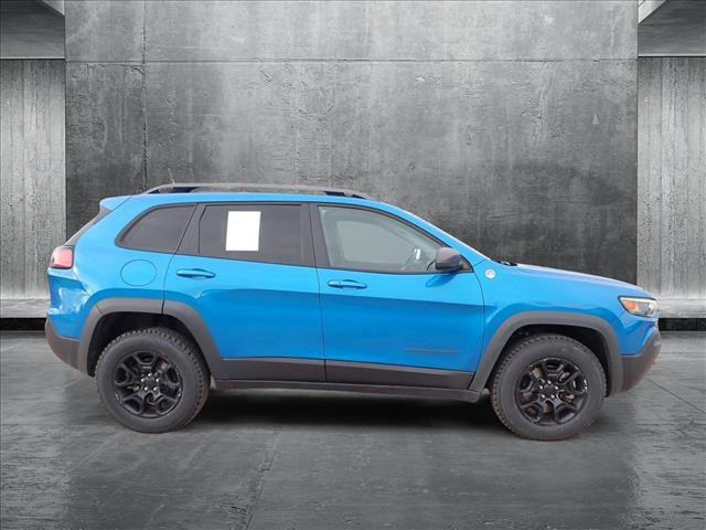 used 2021 Jeep Cherokee car, priced at $21,998